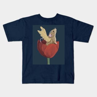 Tulip Mouse Kids T-Shirt